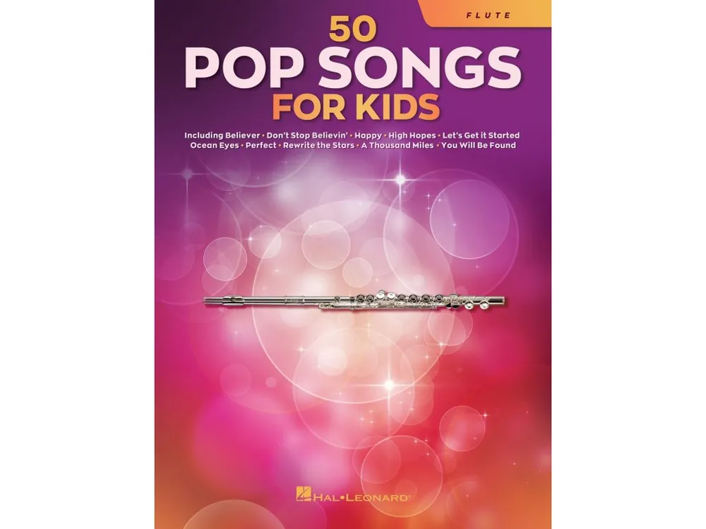 Noty pro flétny 50 Pop Songs for Kids Jen Po Omezenou Doba