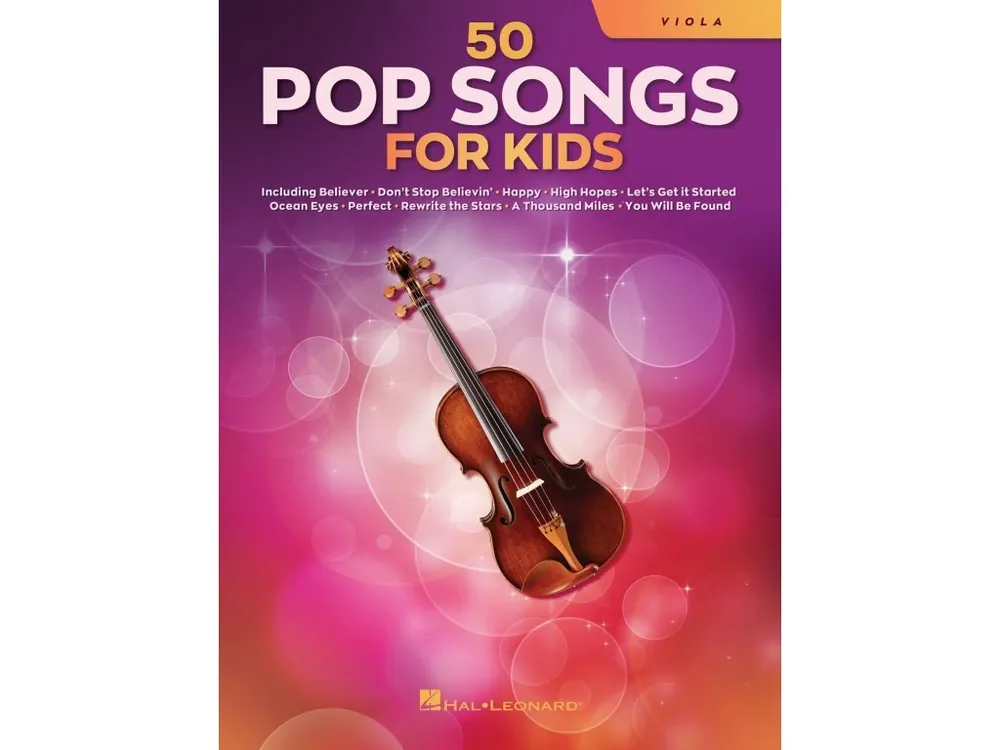 Noty pro violu 50 Pop Songs for Kids Rychlé Dodání