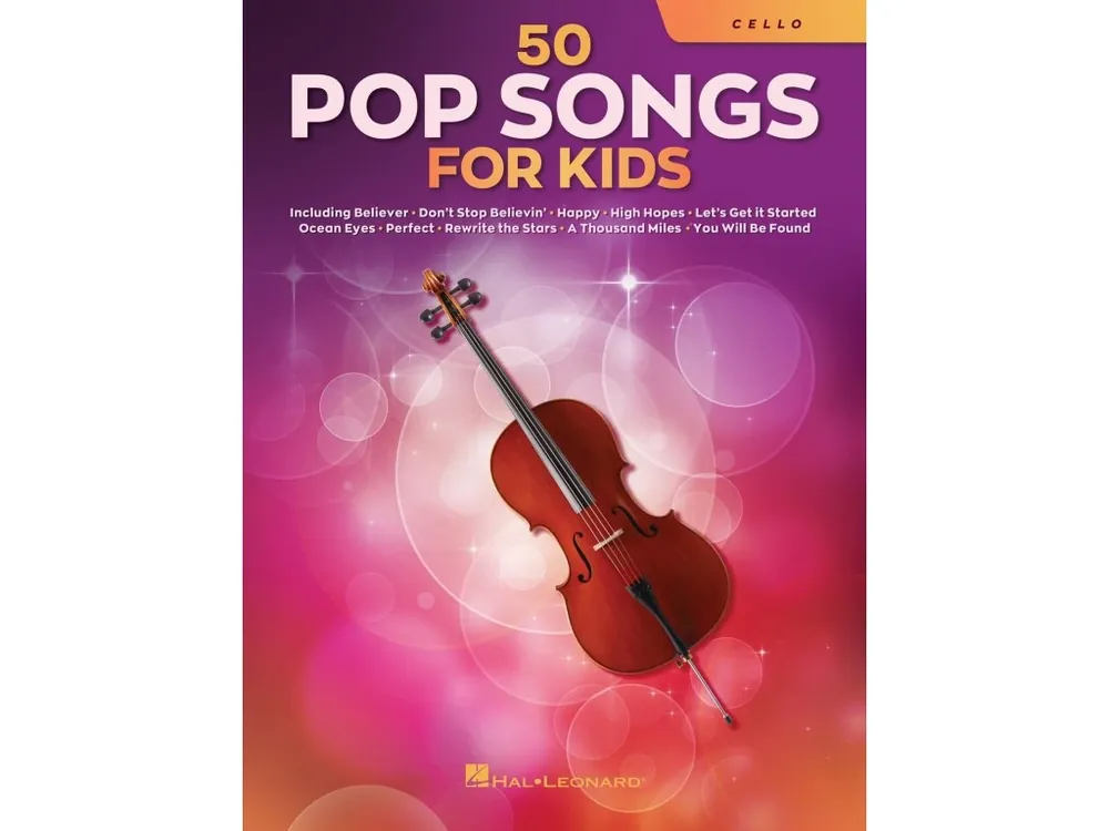 Noty pro cello 50 Pop Songs for Kids Must-Have