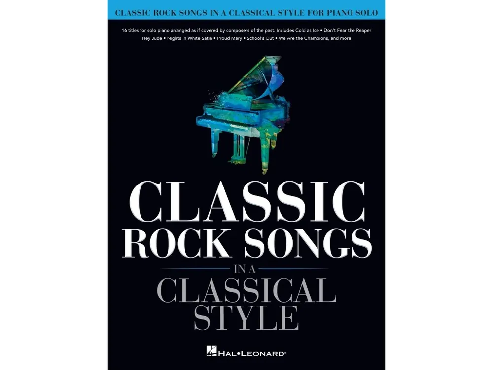 Jen Po Omezenou Doba Noty pro piano Classic Rock Songs in a Classical Style