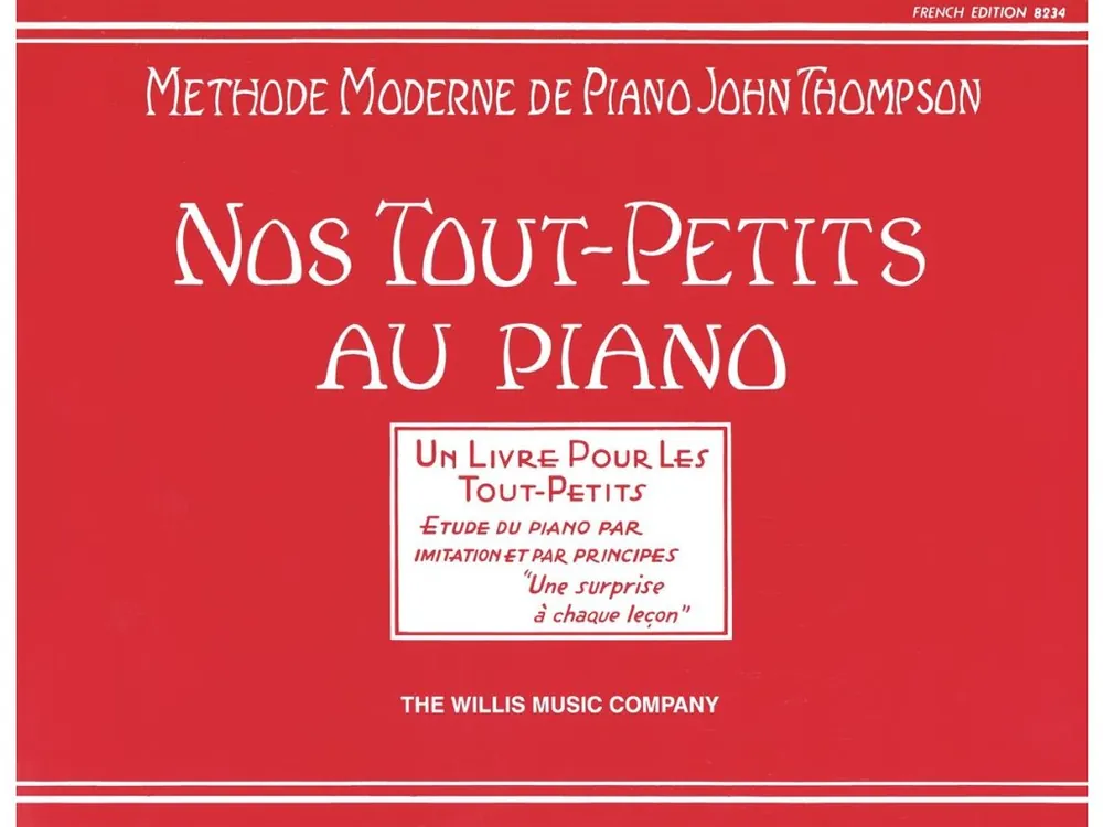 Poslední Šance Noty pro piano Teaching Little Fingers to Play - French Edition