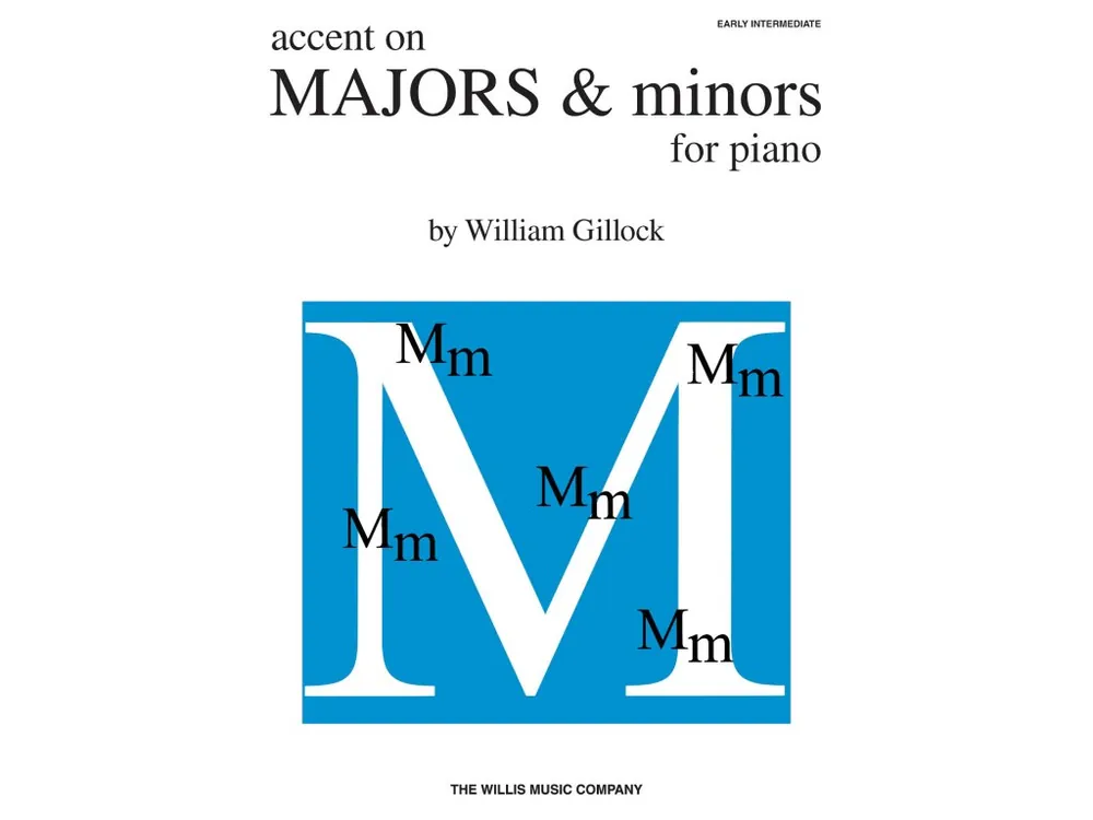 Noty pro piano Accent on Majors & Minors Vysoce Kvalitní