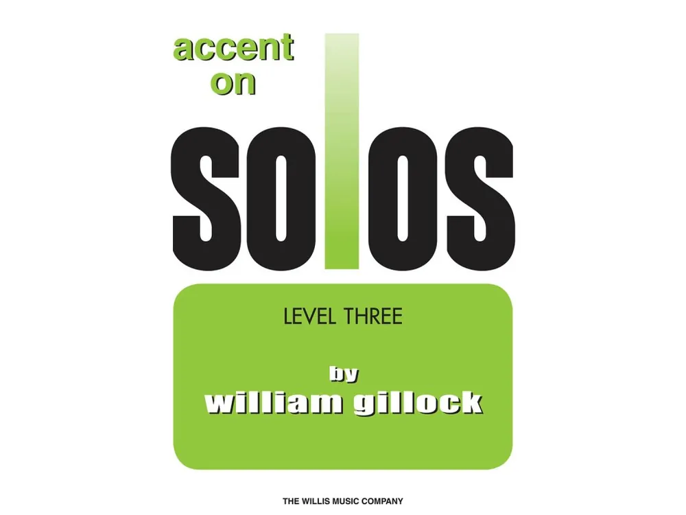 Noty pro piano Accent on Solos Book 3 Cenově Výhodný