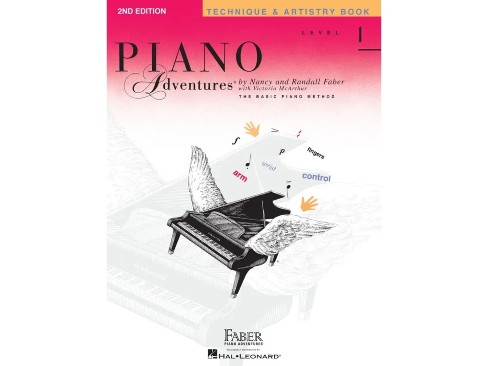 Noty pro piano Piano Adventures Technique & Artistry Book Level 1 Víkendová Akce
