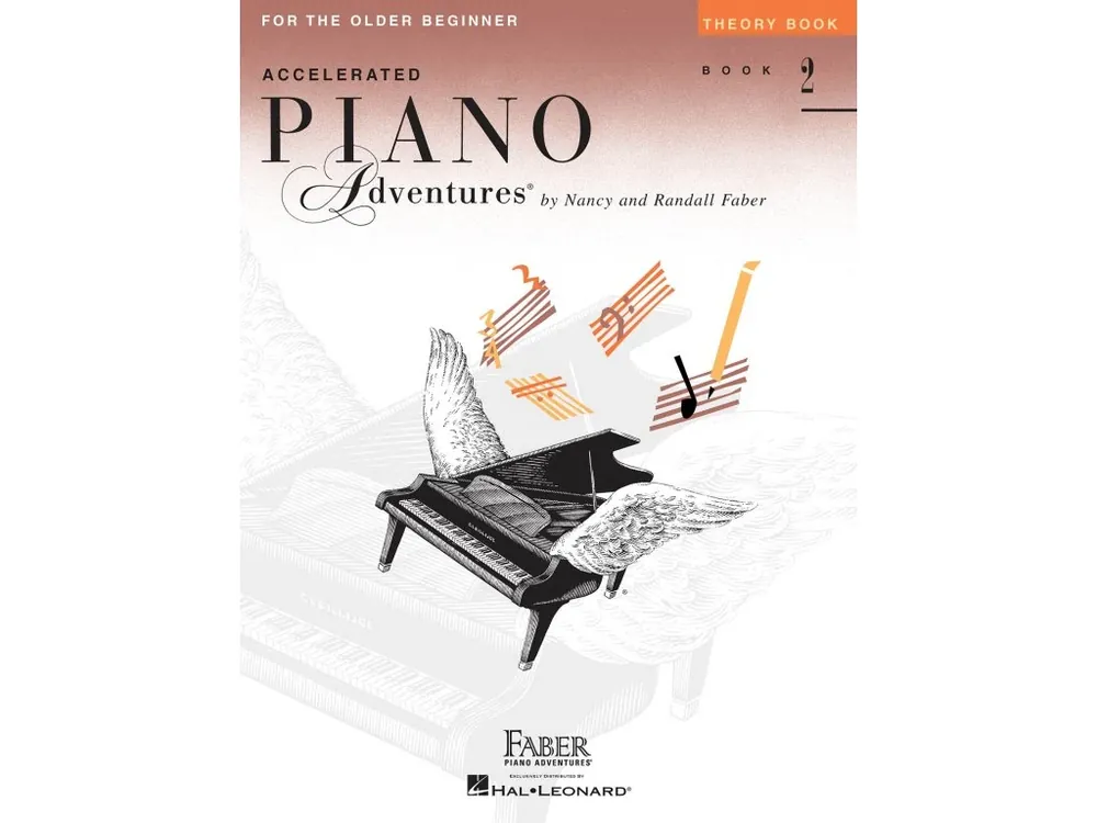 Noty pro piano Piano Adventures for the Older Beginner Theory Bk2 Akční Nabídka