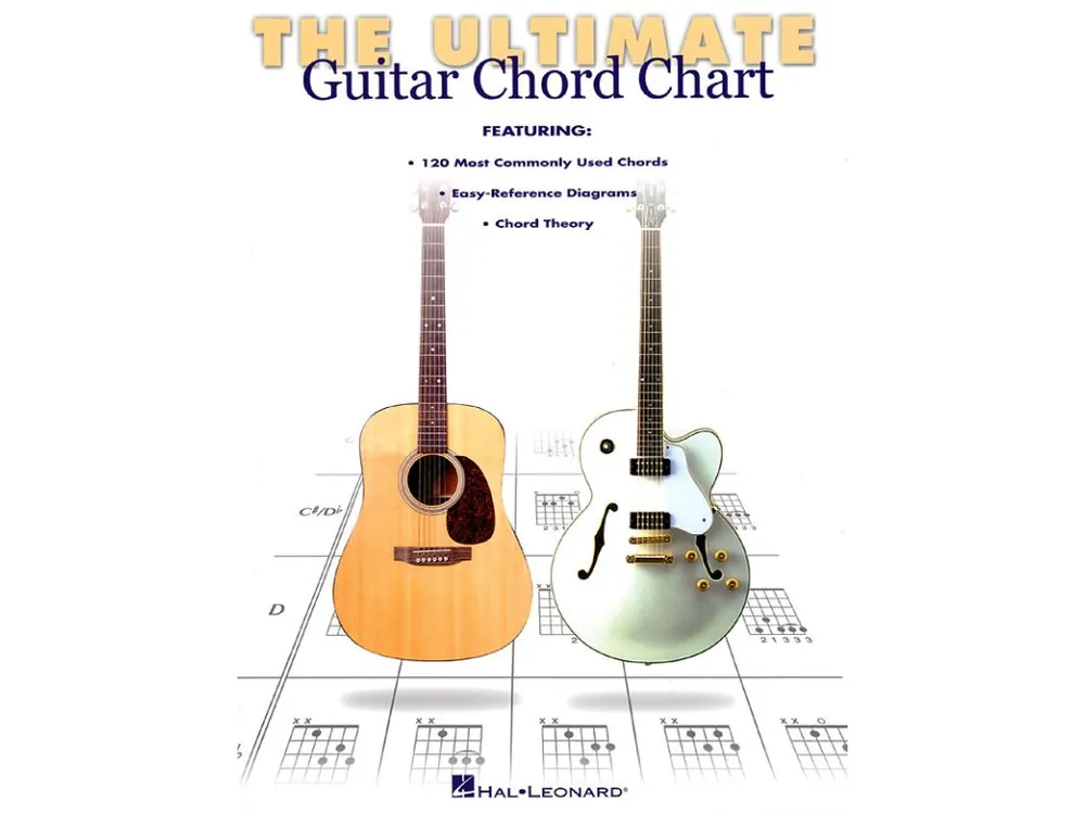 Noty pro kytaru Ultimate Guitar Chord Chart Objednat Nyní