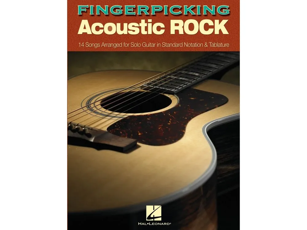 Horká Nabídka Noty pro kytaru Fingerpicking Acoustic Rock