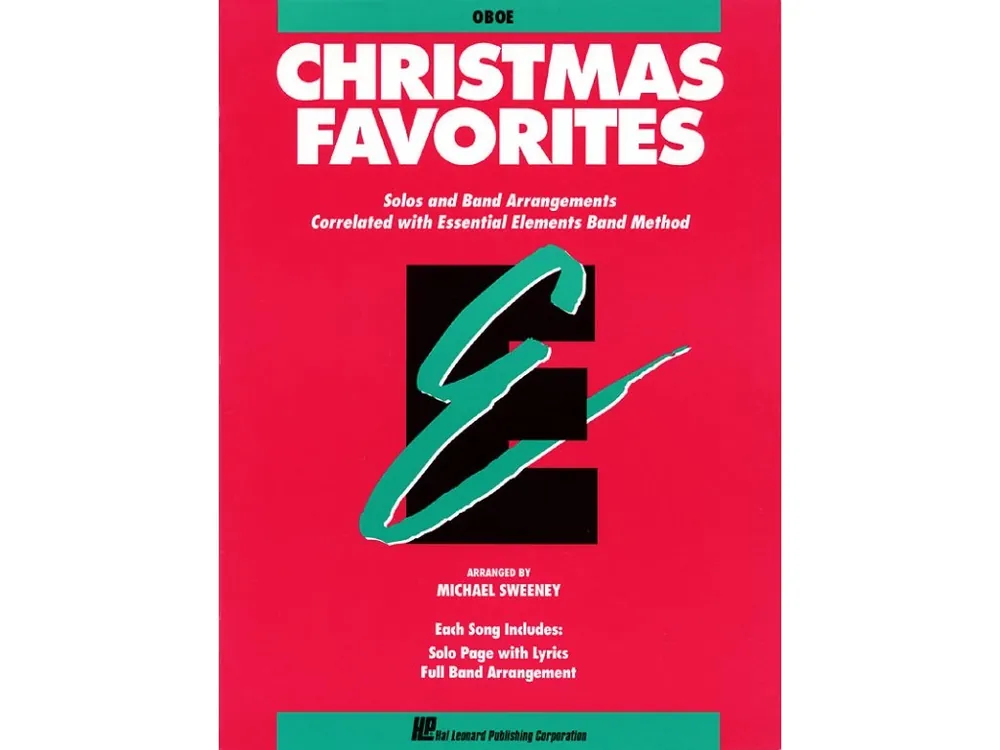 Expresní Doručení Noty pro hoboj Essential Elements Christmas Favorites - Oboe