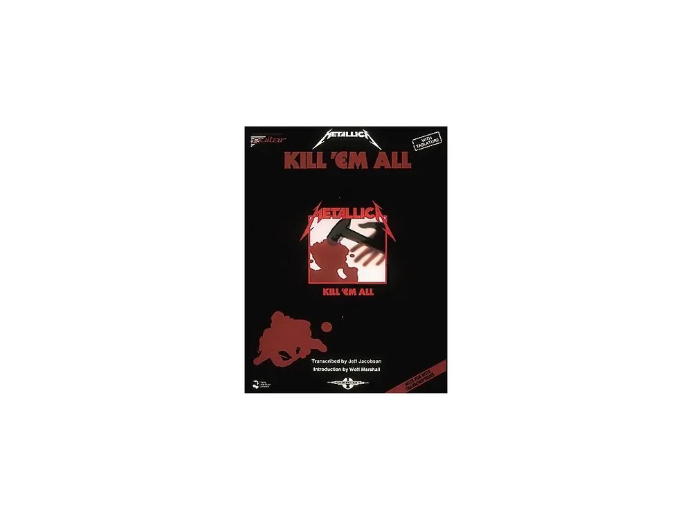 Levný Noty pro kytaru Metallica - Kill ‘Em All