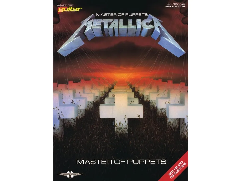 Levný Noty pro kytaru Metallica - Master of Puppets