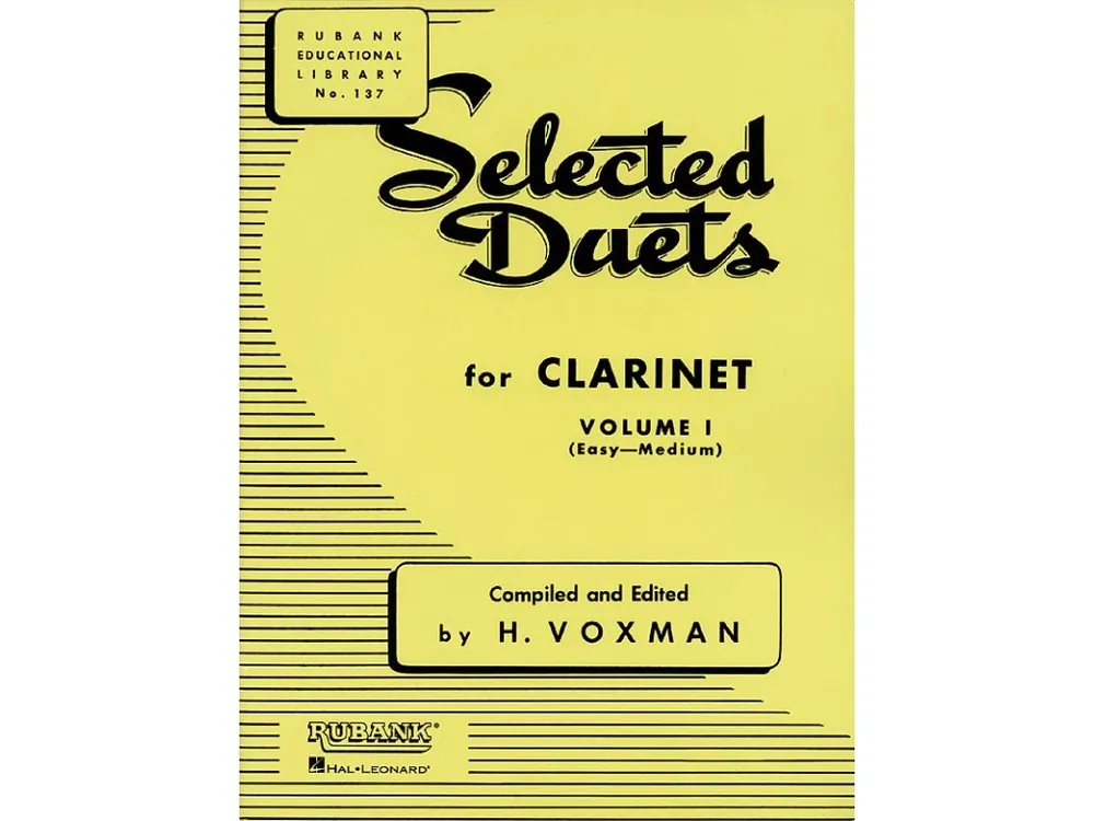 Noty pro klarinet Selected Duets for Clarinet Vol. 1 Autentický