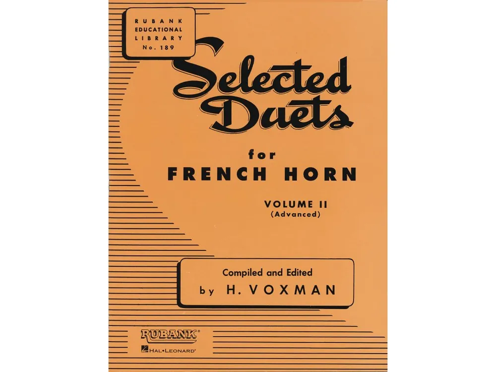 Sezónní Sleva Noty pro lesní roh Selected Duets for French Horn Vol.2