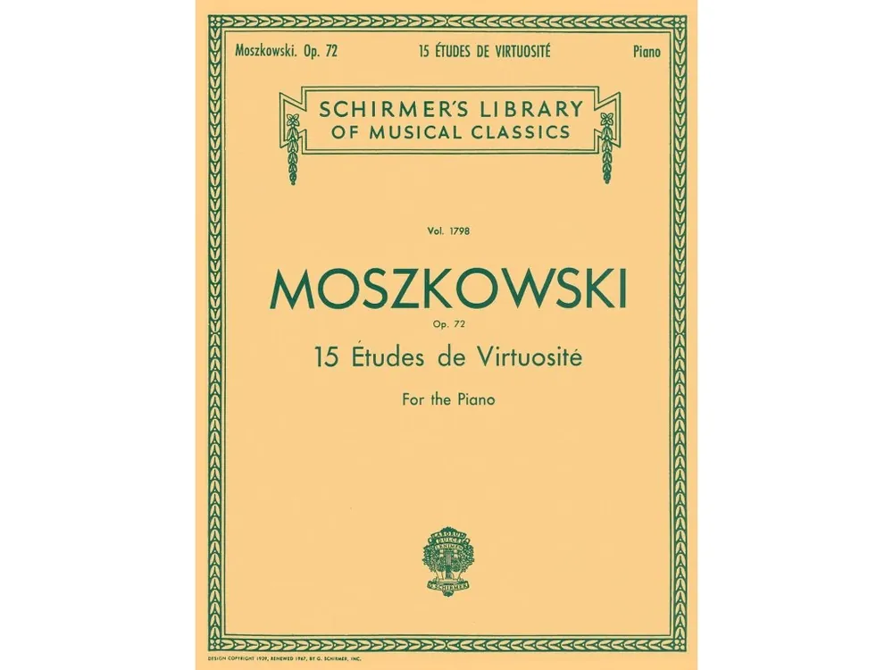 Koupit Online Noty pro piano 15 Etudes De Virtuosite, Op. 72