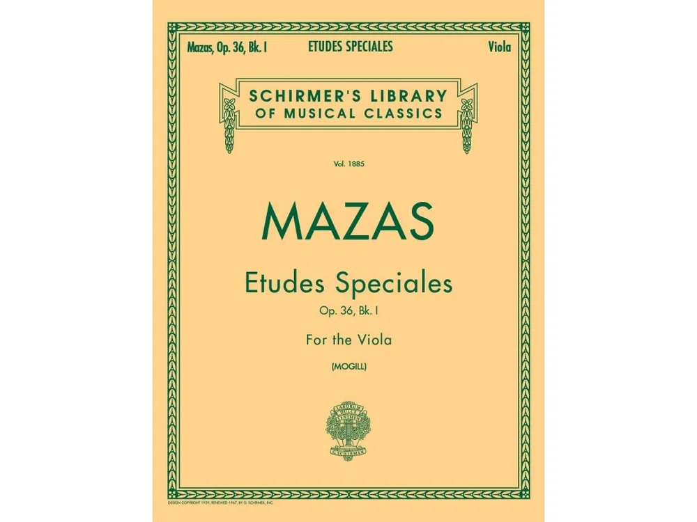 Noty pro violu Etudes Speciales, Op. 36 - Book 1 Dokud Zásoby Vydrží