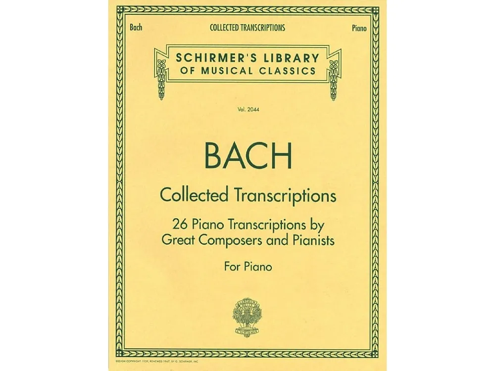 Top Prodej Noty pro piano Collected Transcriptions