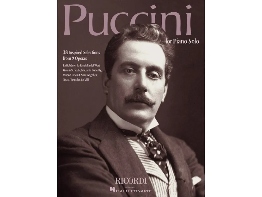 Dokud Zásoby Vydrží Noty pro piano Puccini for Piano Solo