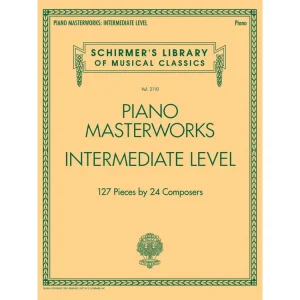 Značkový Noty pro piano Piano Masterworks - Intermediate Level