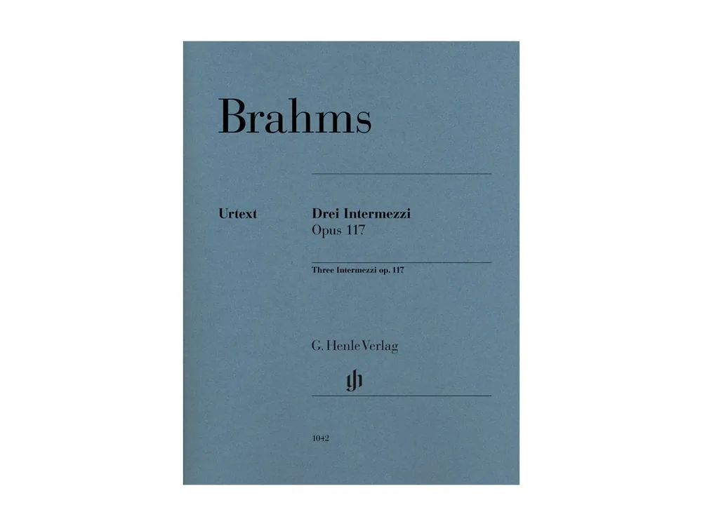 Odeslání Ihned Noty pro piano 3 Intermezzi Op. 117