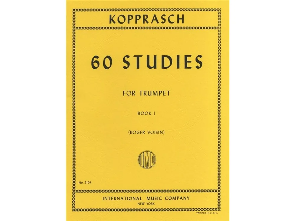 Noty pro trubku 60 Studies Book 1 Nejlepší Volba