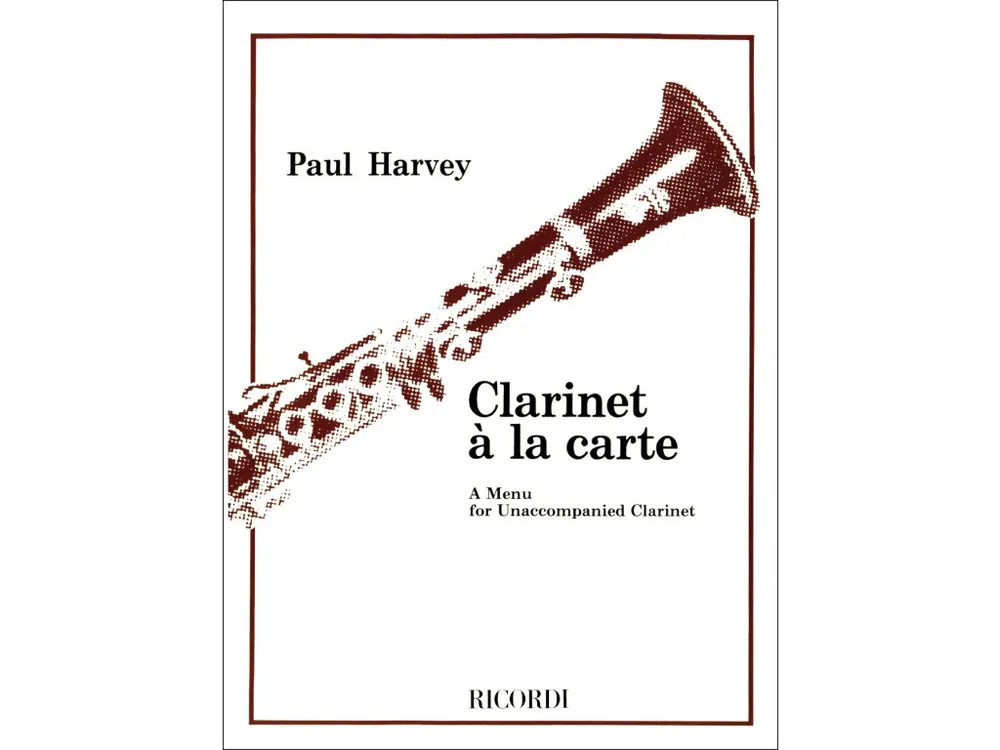 Cenový Hit Noty pro klarinet Clarinet à la carte
