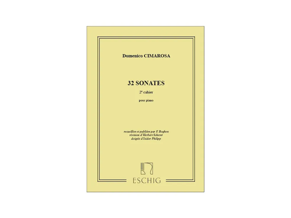 Koupit Online Noty pro piano 32 Sonates 2e Cahier