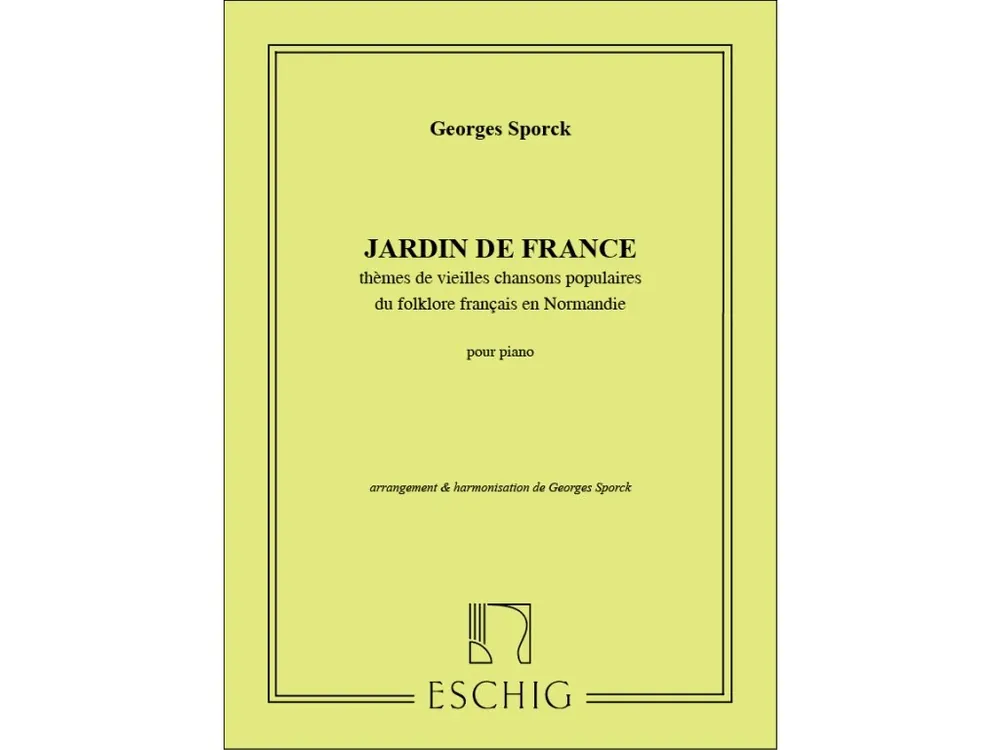 Výhodná Nabídka Noty pro piano Normande Jard France Piano