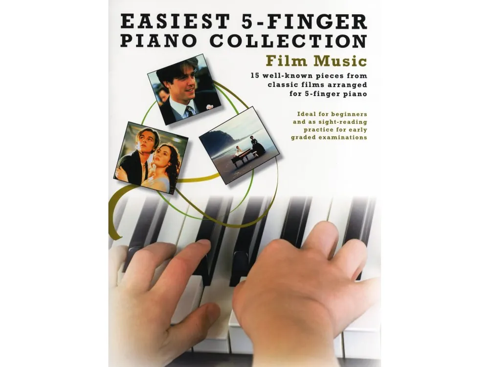 Nejlepší Volba Noty pro piano Easiest 5-Finger Piano Collection Film Music