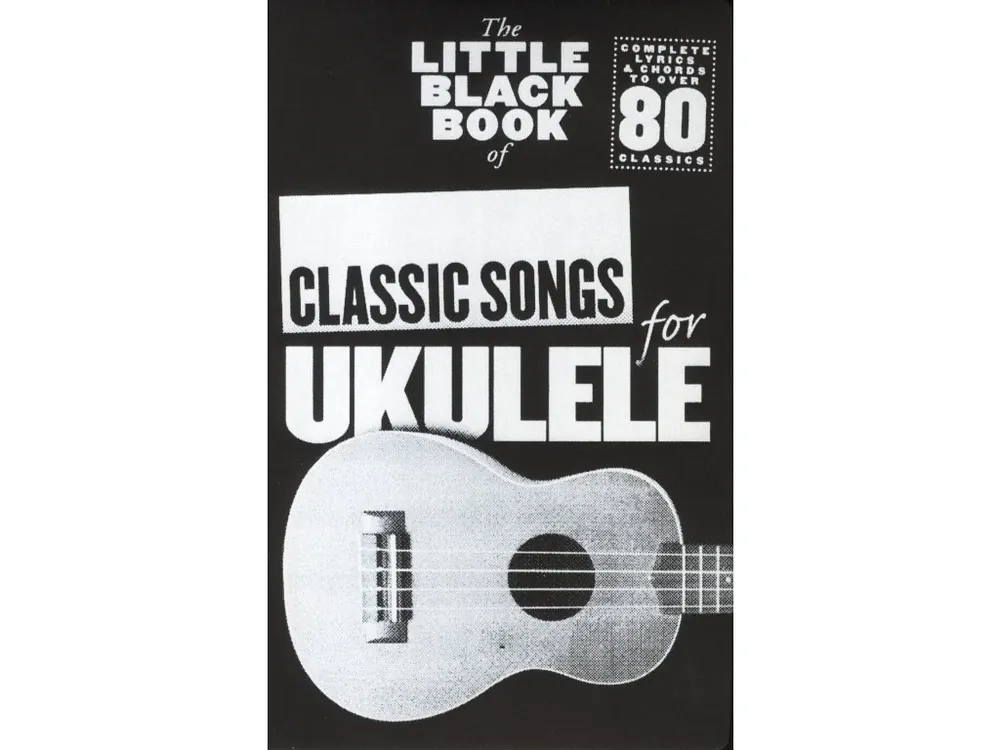 Noty pro ukulele The Little Black Book of Classic Songs for Ukulele Aktuální