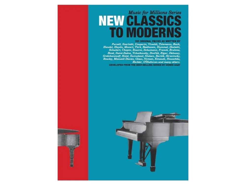 Noty pro piano Music For Millions New Classics To Moderns Kup Teď