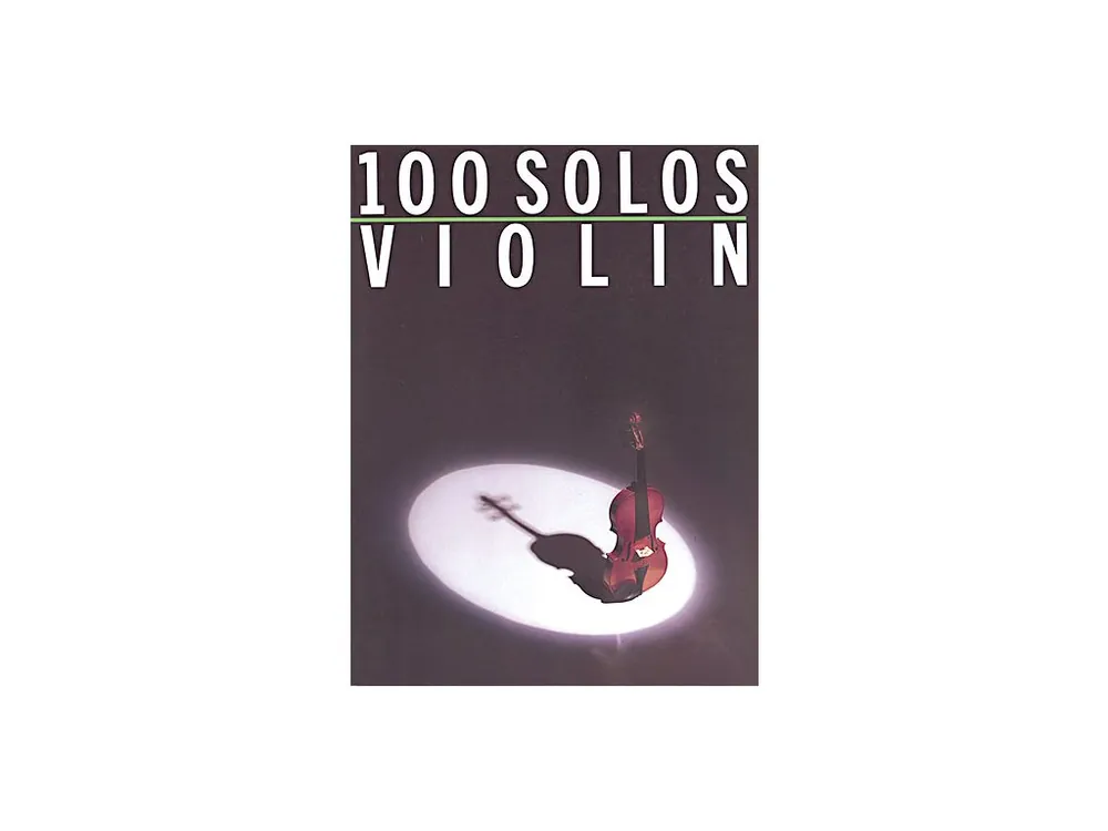 Výhodná Nabídka Noty pro housle 100 Solos Violin