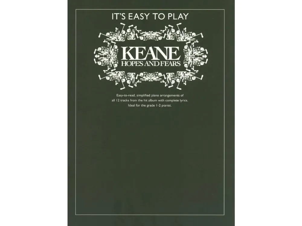 Výhodná Nabídka Noty pro piano It‘s Easy To Play Keane Hopes And Fears