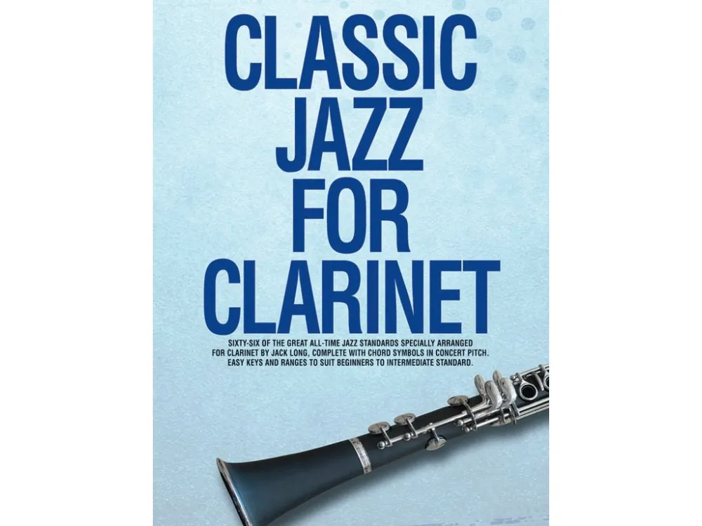 Noty pro klarinet Classic Jazz For Clarinet Novinka