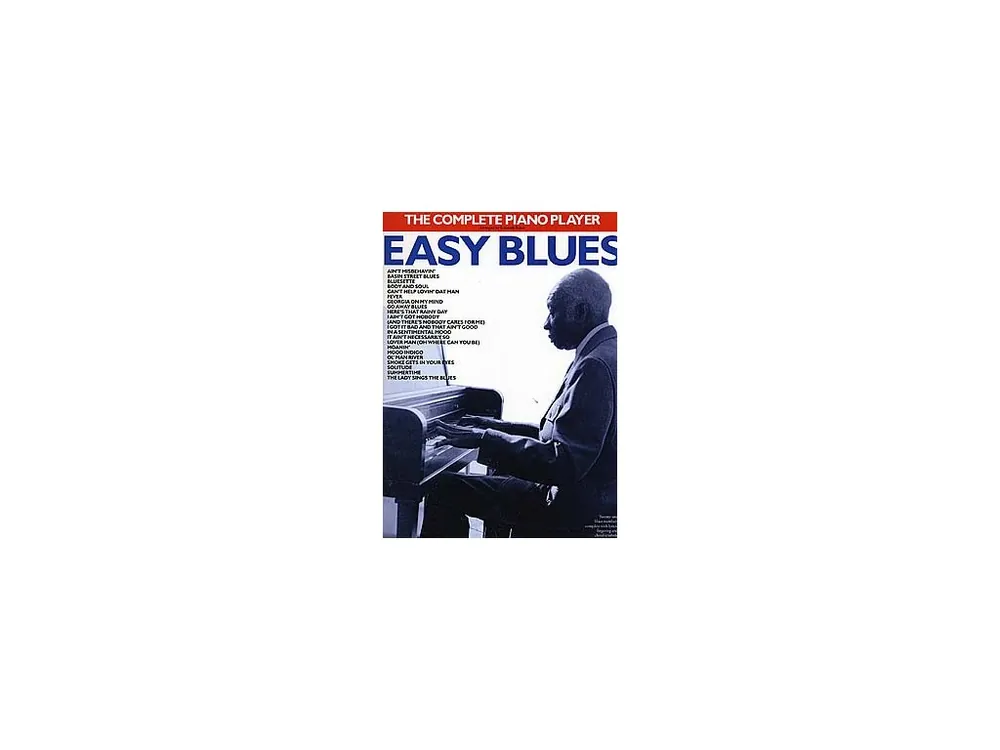 Rychlé Dodání Noty pro piano The Complete Piano Player Easy Blues