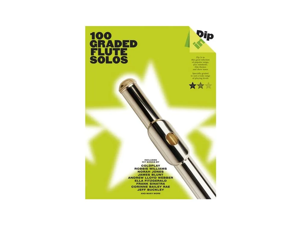 Noty pro flétny Dip In 100 Graded Flute Solos Akční Nabídka