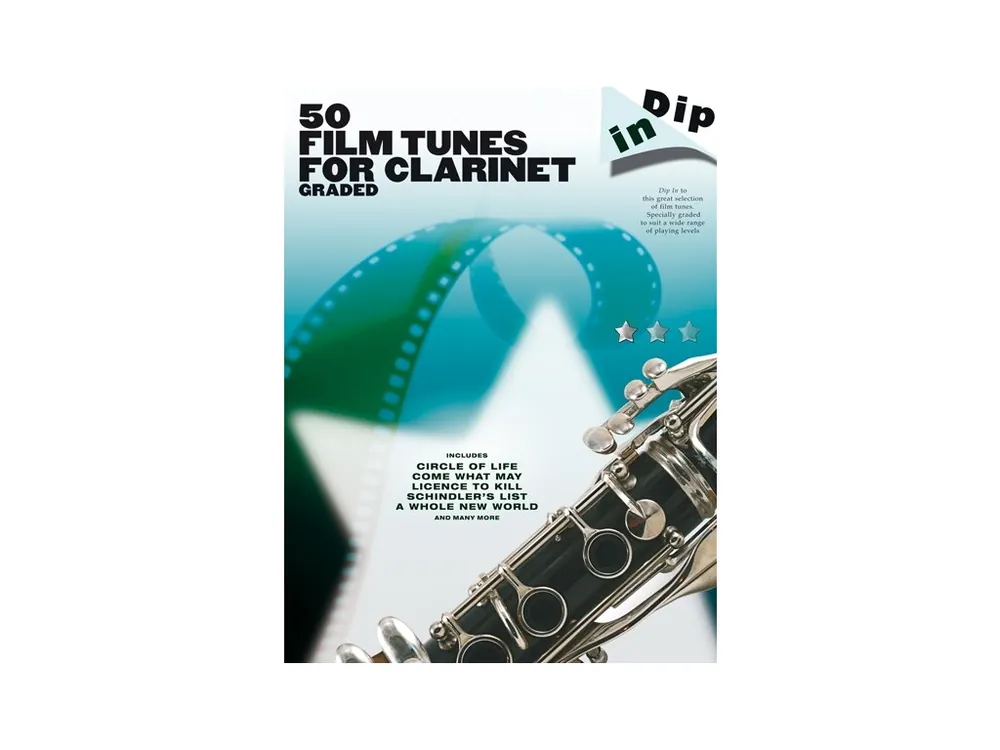 Noty pro klarinet Dip In 50 Film Tunes for Clarinet Tovární Cena