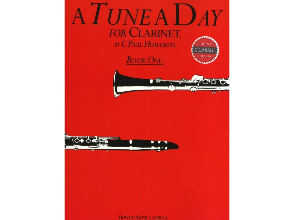 Noty pro klarinet A Tune A Day for Clarinet Book 1 Hit Sezóny