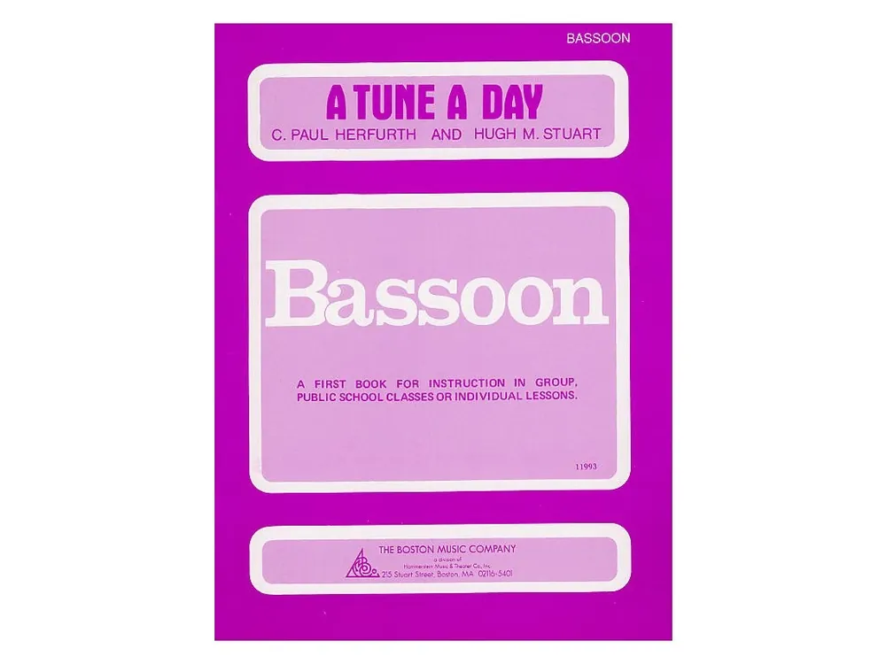 Noty pro fagot A Tune A Day For Bassoon Book One Akční Cena