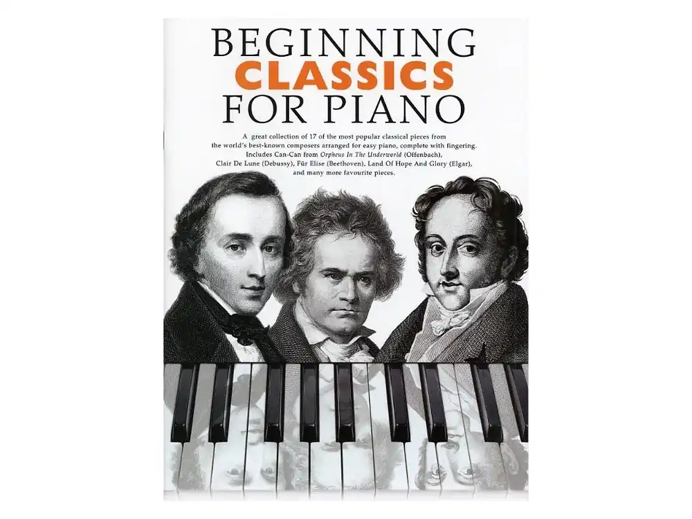 Noty pro piano Beginning Classics For Piano Autentický