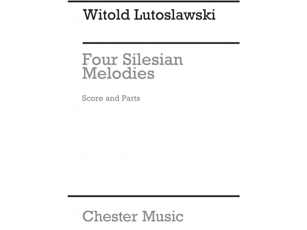 Noty pro housle 4 Silesian Melodies Vysoce Kvalitní