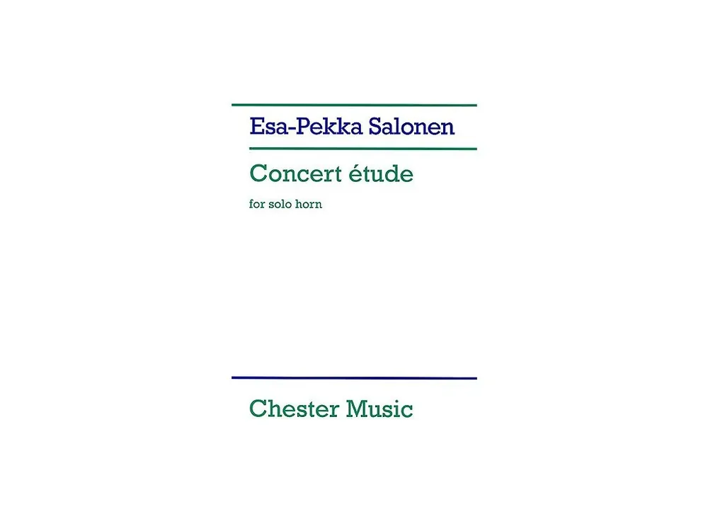 Speciální Cena Noty pro lesní roh Concert Etude For Solo Horn