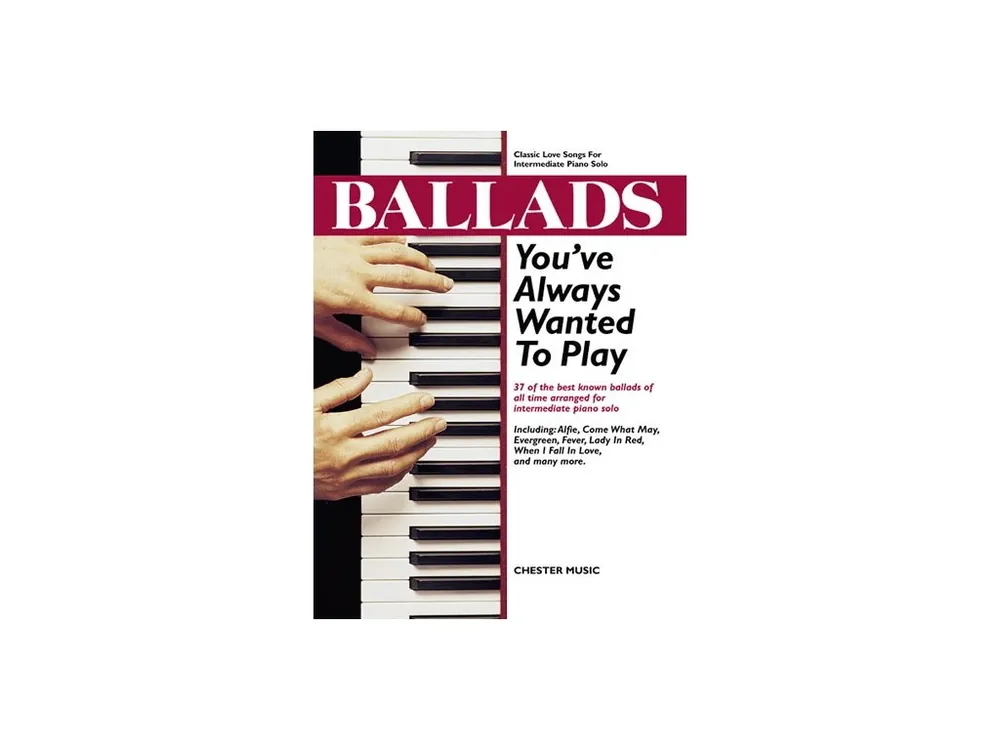 Výprodej Noty pro piano Ballads You‘ve Always Wanted To Play