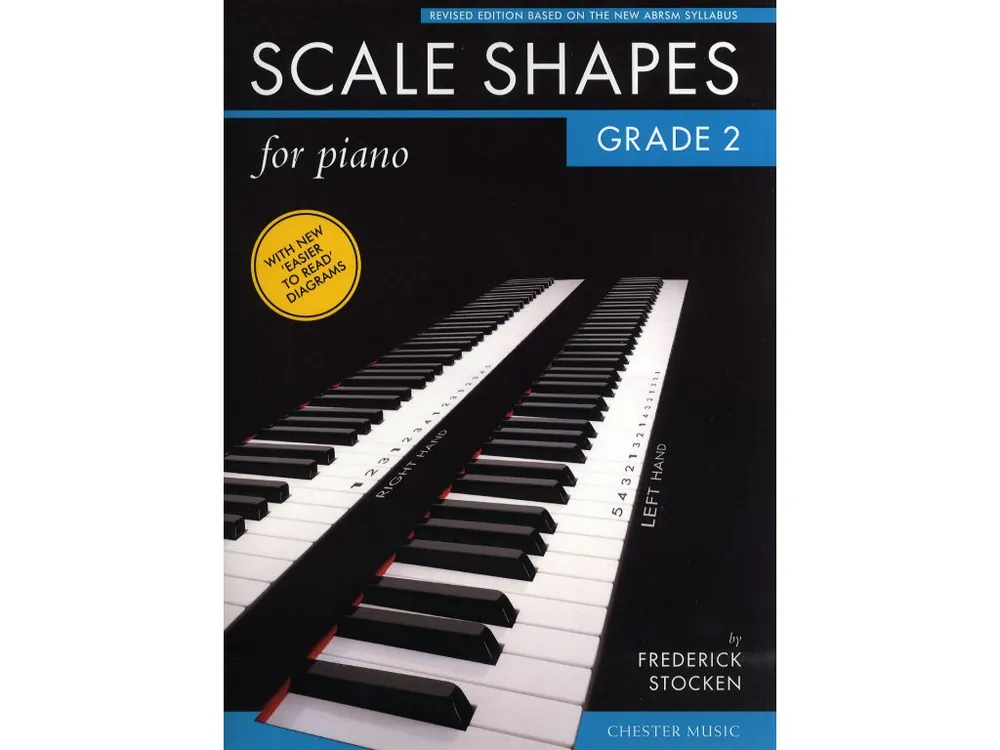 Dokud Zásoby Vydrží Noty pro piano Scale Shapes For Piano - Grade 2 (2nd Edition)