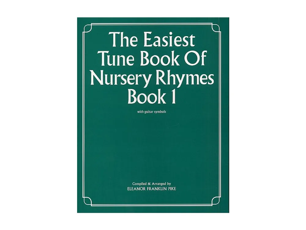Poslední Šance Noty pro piano The Easiest Tune Book Of Nursery Rhymes Book 1