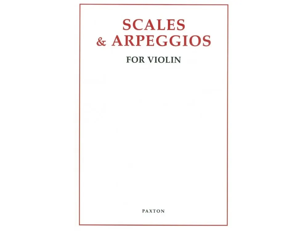 Akce Noty pro housle Scales And Arpeggios For Violin