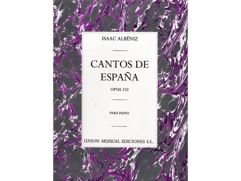 Noty pro piano Albeniz Cantos De Espana Op.232 Complete Piano Poslední Šance