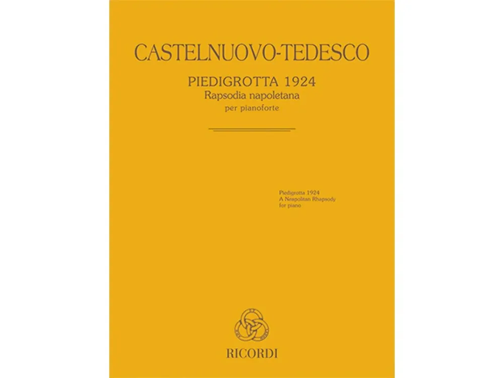 Pouze Dnes Noty pro piano Piedigrotta 1924