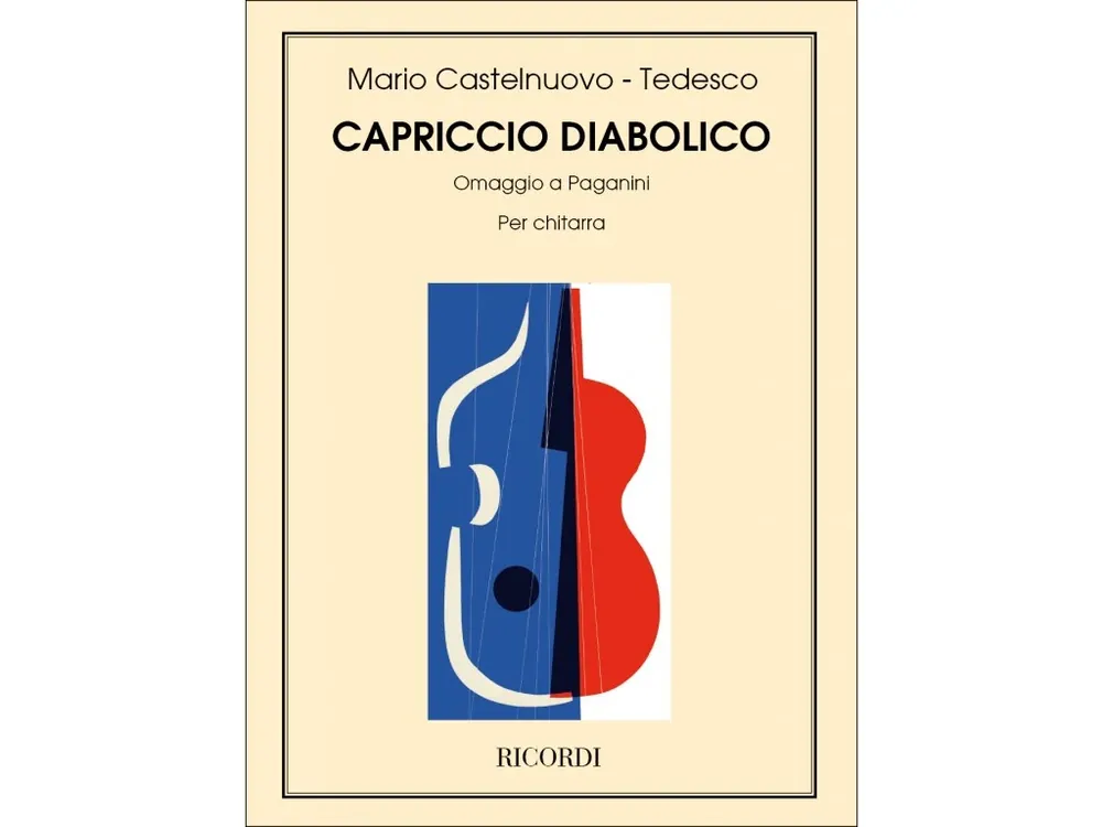 Poslední Šance Noty pro kytaru Capriccio Diabolico (Omaggio A Paganini)