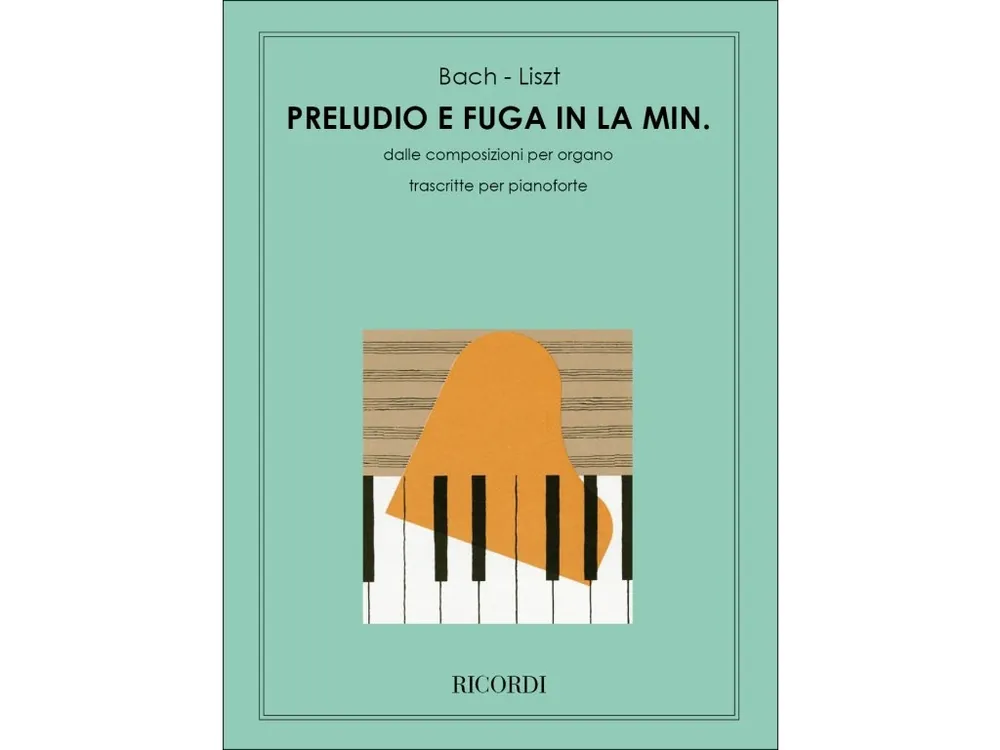 Expresní Doručení Noty pro piano Prelude and Fugue A-Minor BWV 543 for Piano Solo