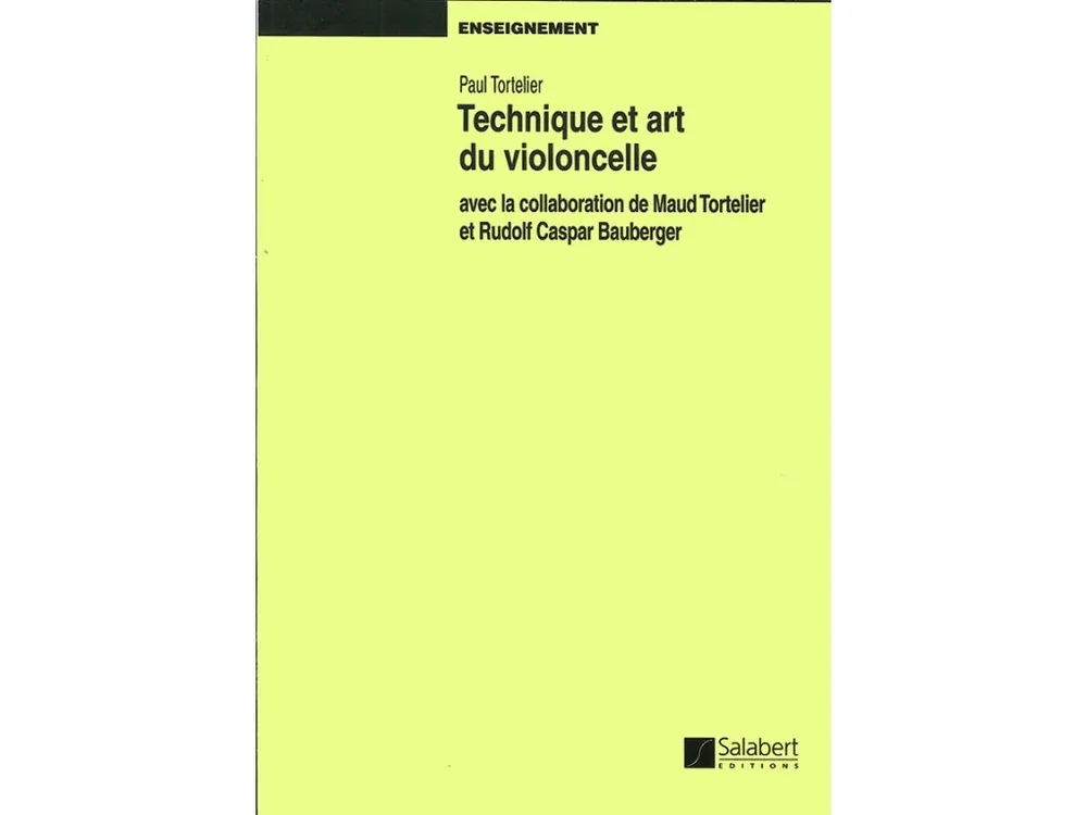 Nízká Cena Noty pro cello Technique Et Art Du Violoncelle Violoncelle -