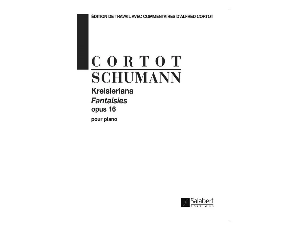 Cenově Výhodný Noty pro piano Kreisleriana Opus 16 (Cortot)